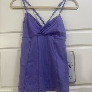 lululemon athletica Lavender Cross-Back Sports Bra